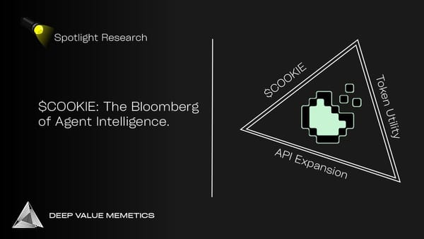 $COOKIE: The Bloomberg of Agent Intelligence